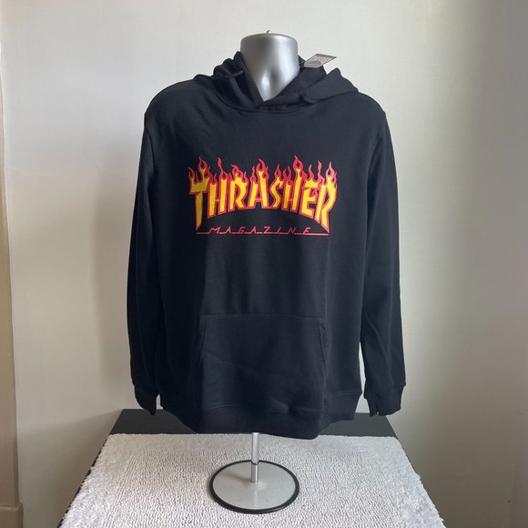Thrasher Other - THRASHER MAGAZINE PULLOVER SKATEBOARDING HOODIE MEN'S SIZE MEDIUM